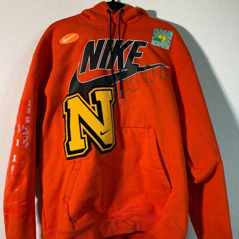 Nike Vintage Patch Hoodie (Orange)